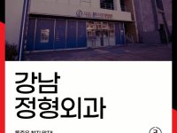 강남, 도곡동, 대치동, 한티역 정형외과